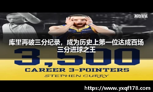 库里再破三分纪录，成为历史上第一位达成百场三分进球之王